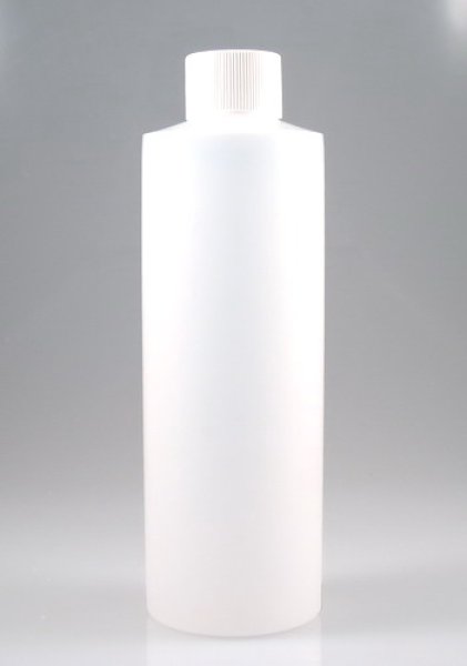 Photo1: 240ml Plastic Bottle with White Cap (1)