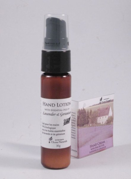 Photo1: Hand Cream (Lavender & Geranium) (1)