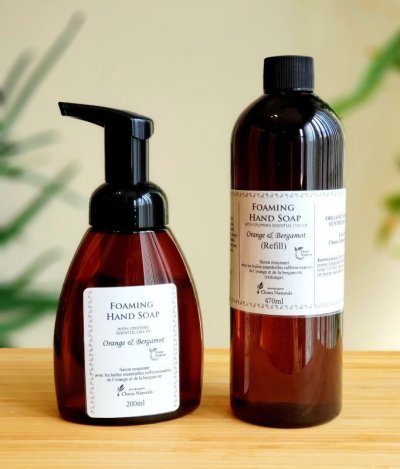 Photo1: (Refill) Orange & Bergamot -Uplifting-  Foaming Hand Soap【Improved Formula】