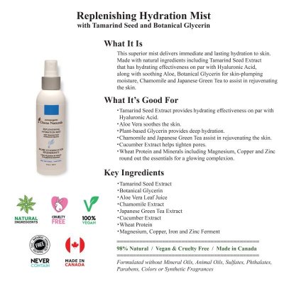 Photo1: Replenishing Hydration Mist with Tamarind Seed and Botanical Glycerin