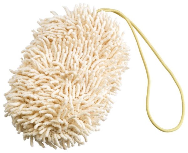 Photo1: Cotton Bath Sponge (Eco-Friendly, 100% Biodegradable) (1)